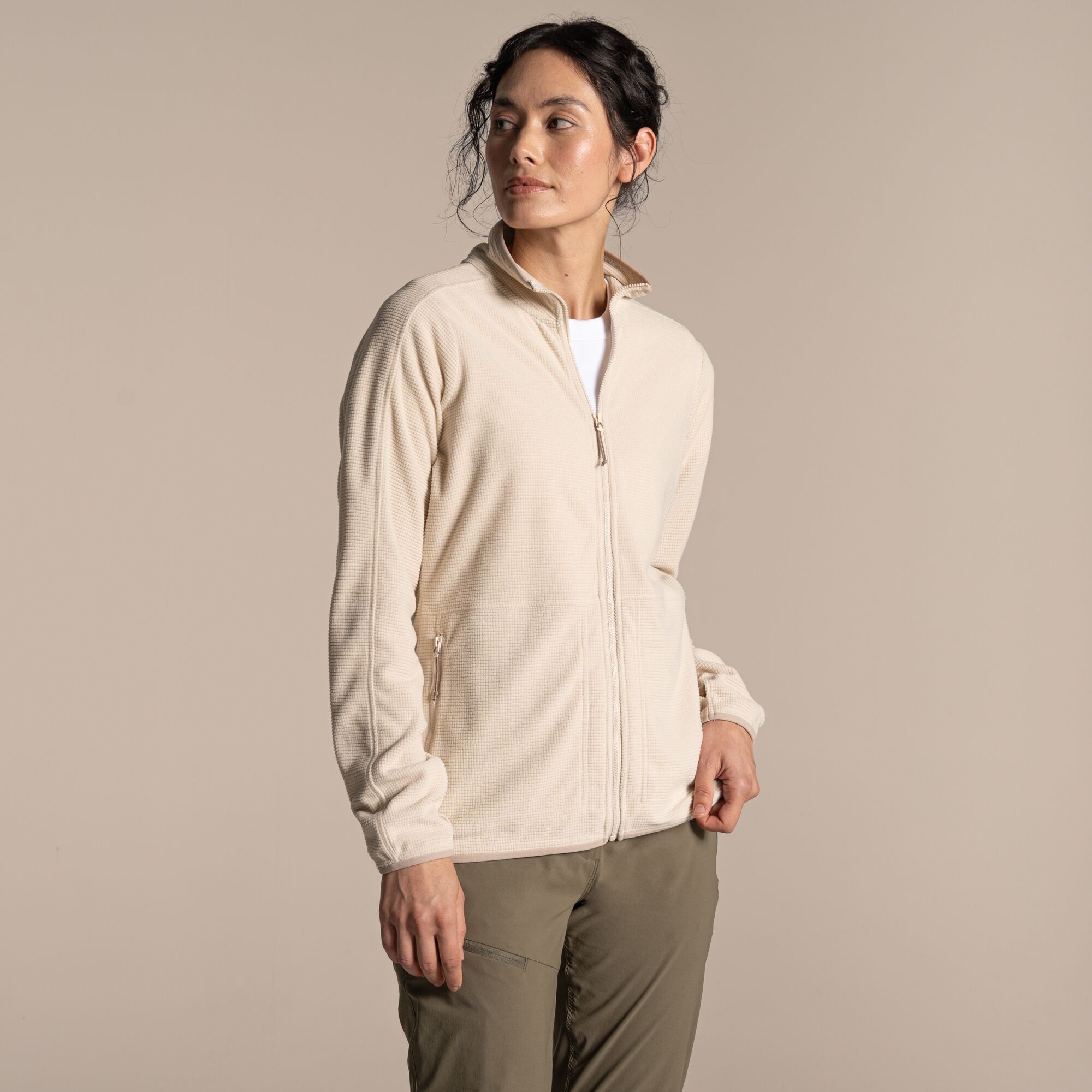 Craghoppers Women's Beige Nosilife Anya Ii Jacket Size: 18