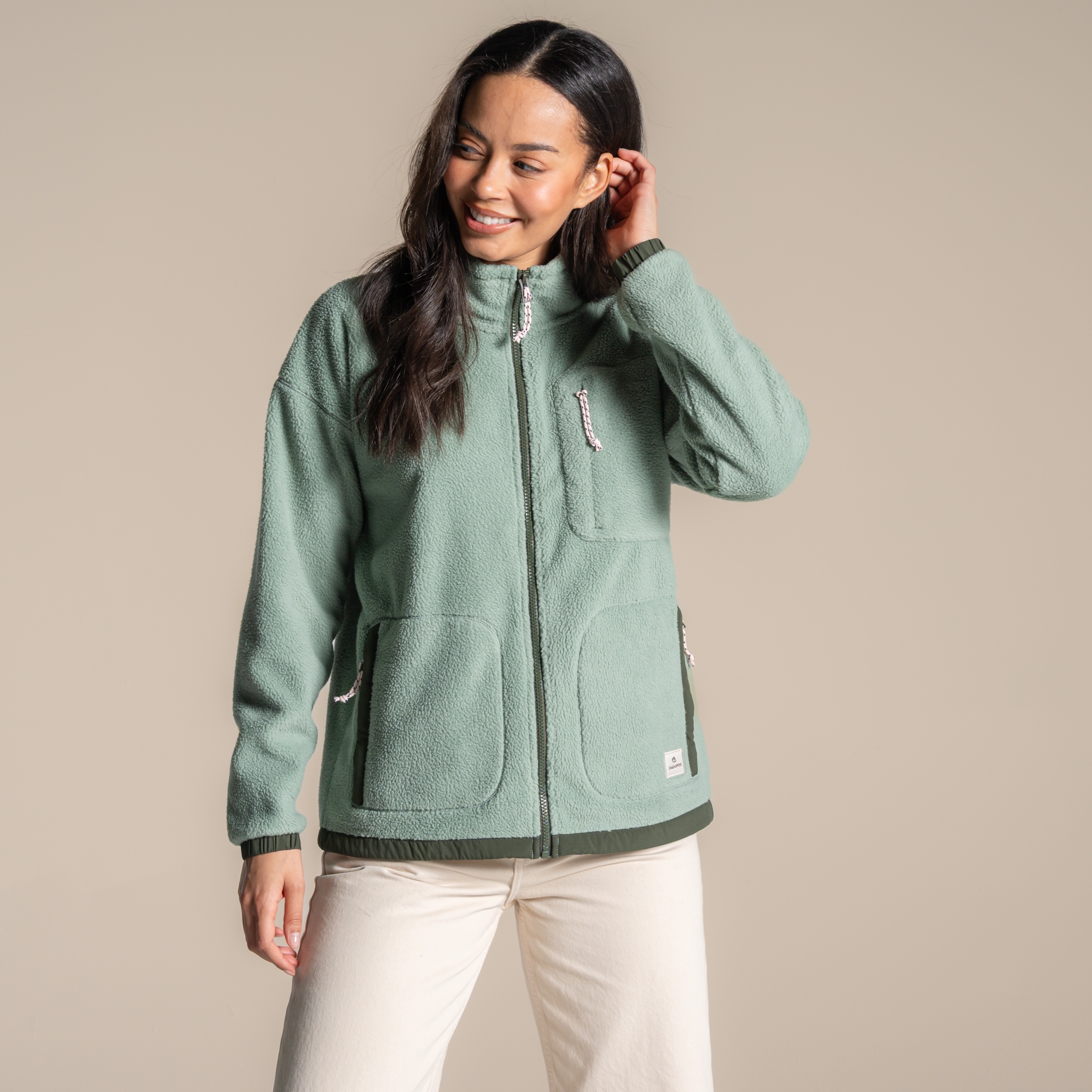 Craghoppers Women's Green Sanaa Fleece Size: 20
