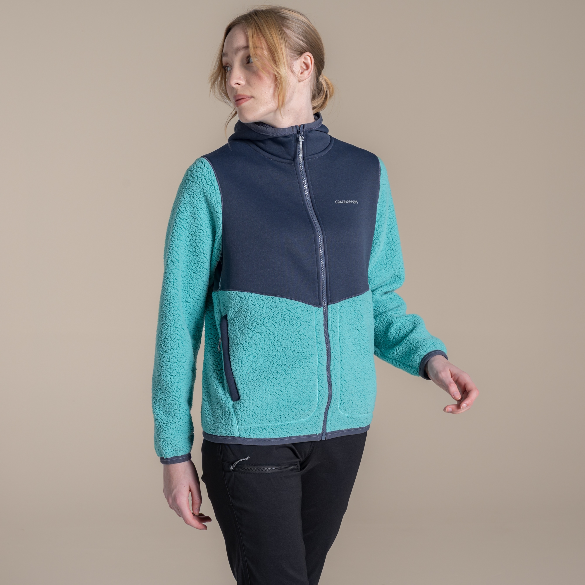Craghoppers Women's Blue Telesto Hooded Jacket Size: 20
