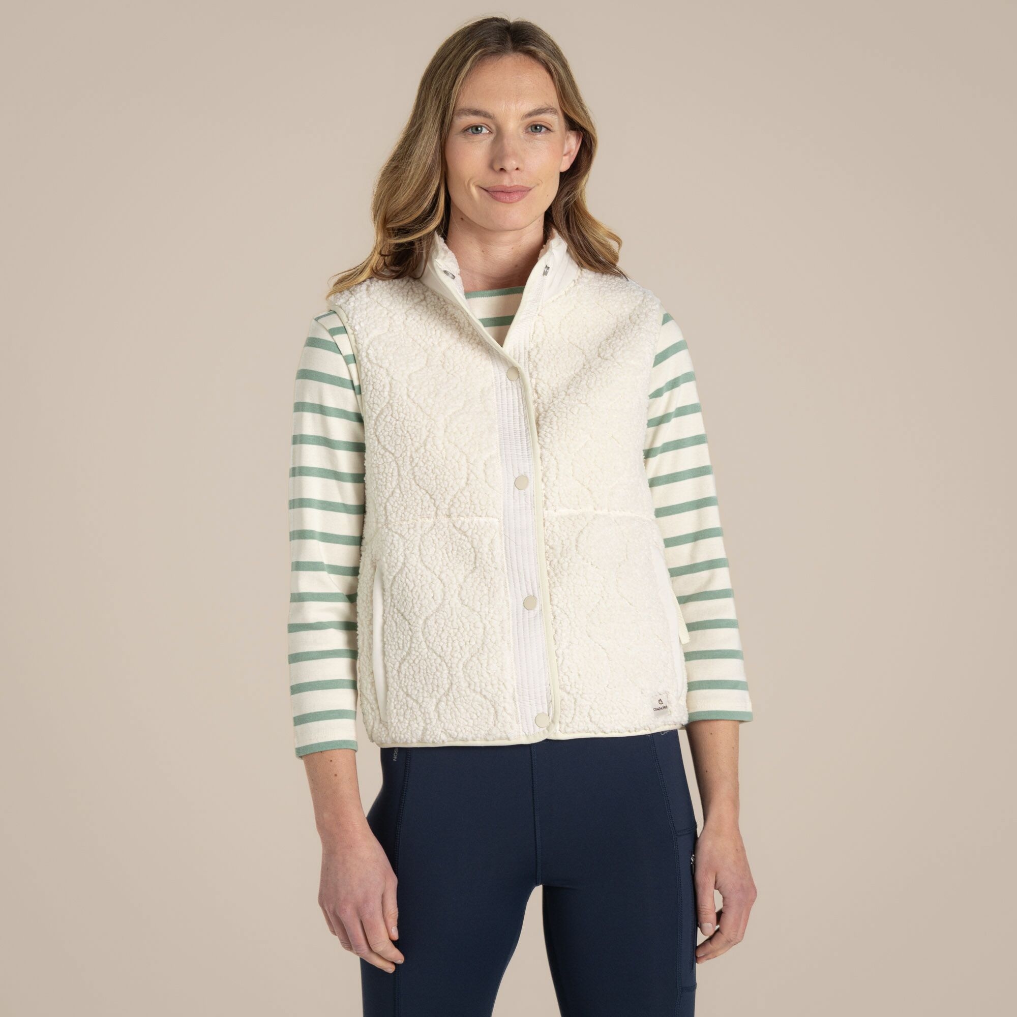 Craghoppers Women's Cream Dinas Vest Size: 20