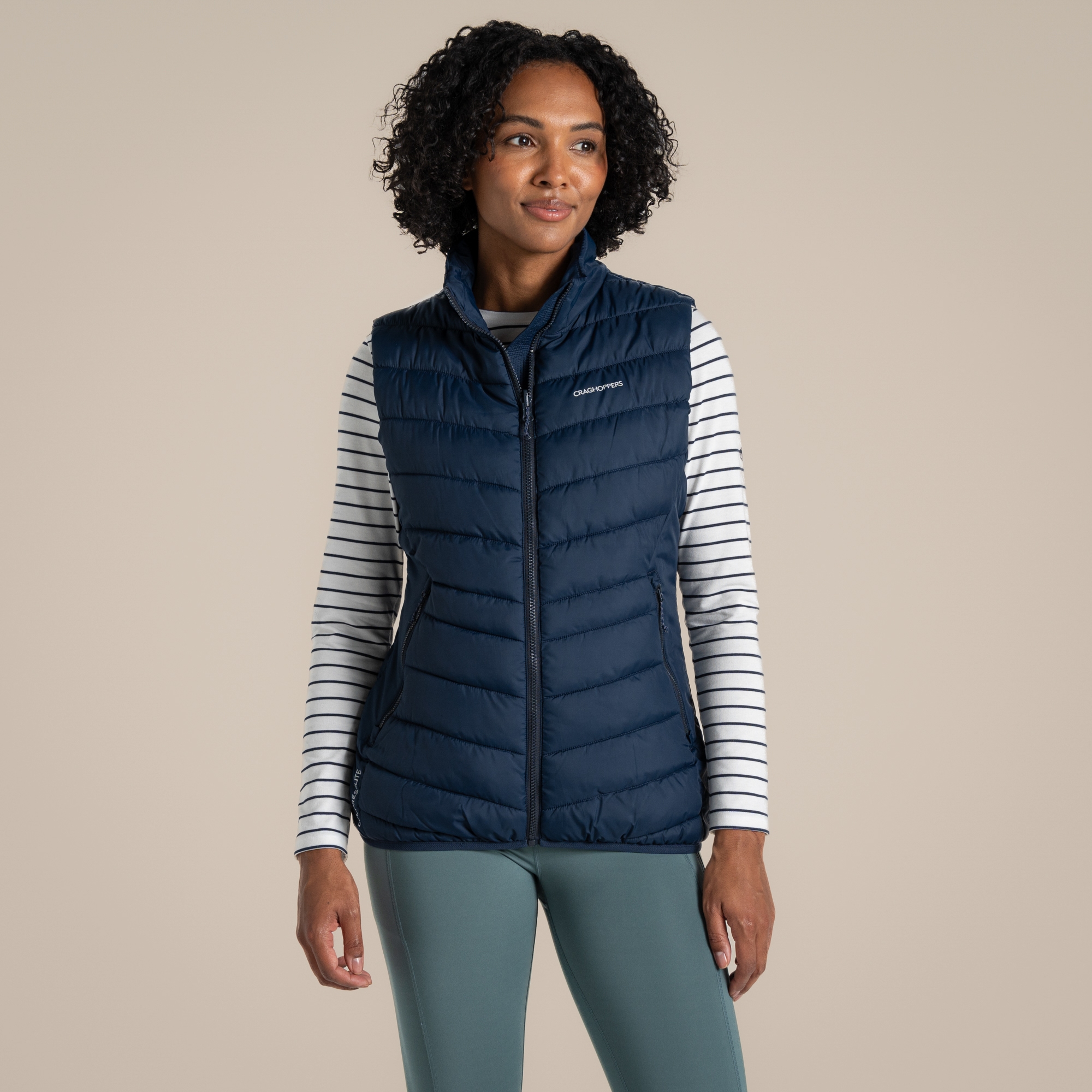 Craghoppers Women's Navy Compresslite Ix Insulating Vest Size: 14