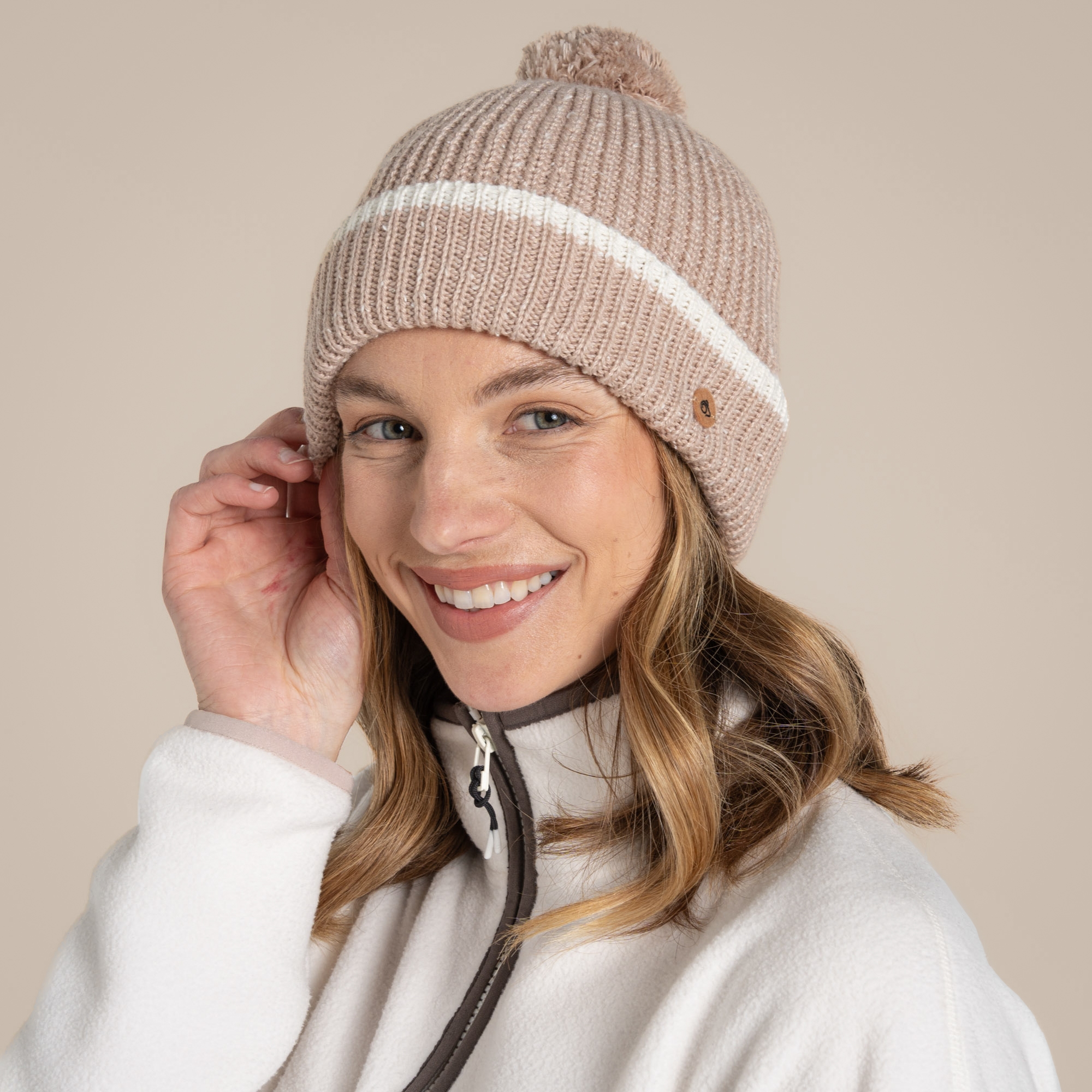 Craghoppers Women's Beige Aine Hat Size: S/M