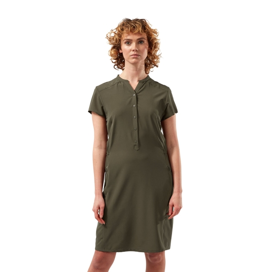 NosiLife Pro Kleid für Damen Woodland Green