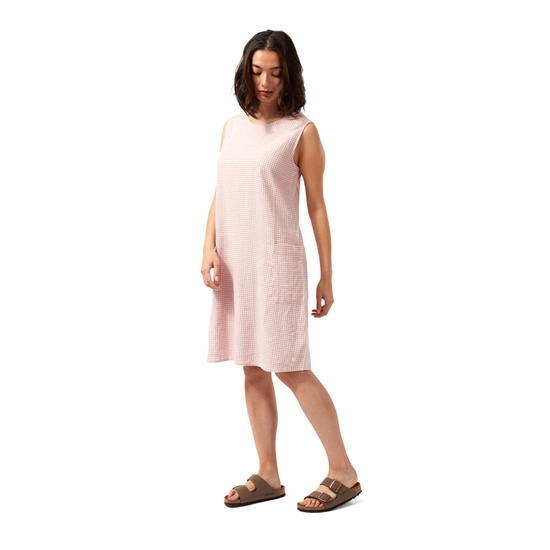 NosiBotanical Marin Kleid für Damen Brushed Lilac Check