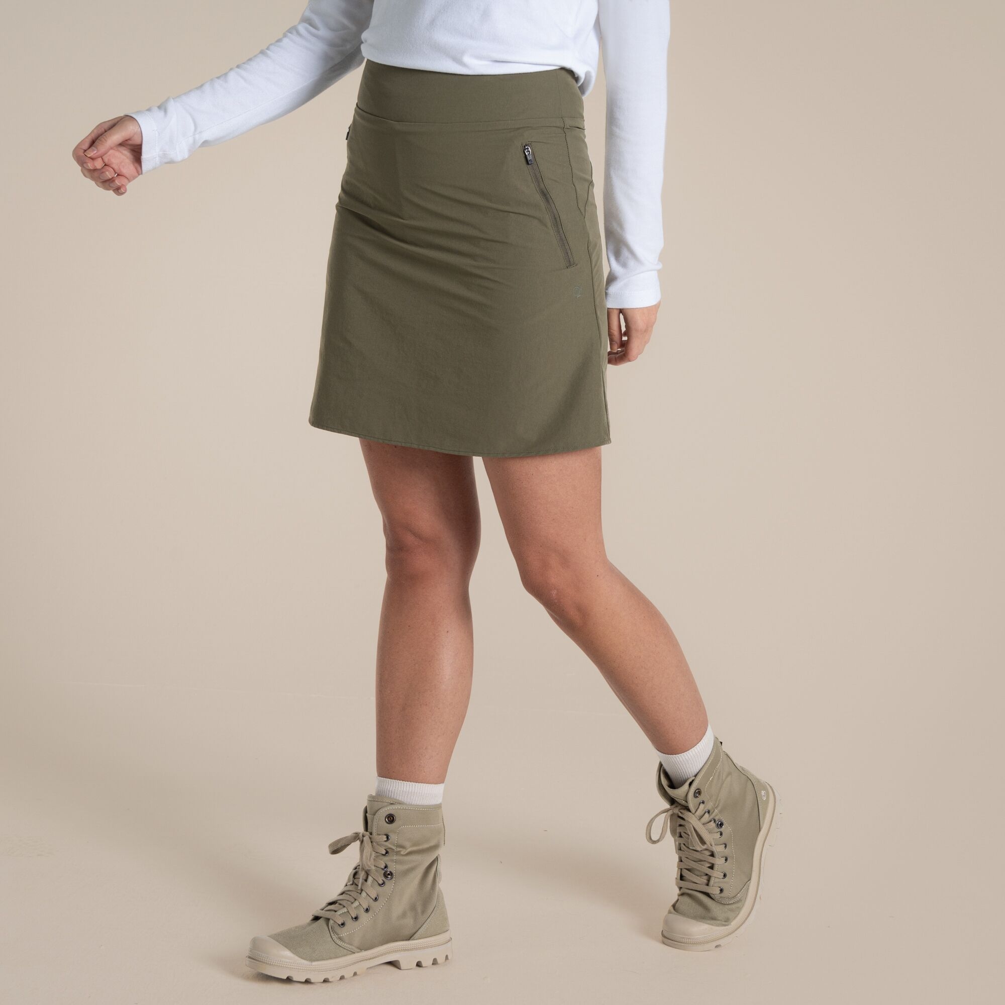 Craghoppers Women's Green Nosilife Pro Skort Ii Size: 18
