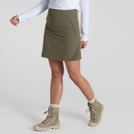 Women's Nosilife Pro Skort II Wild Olive