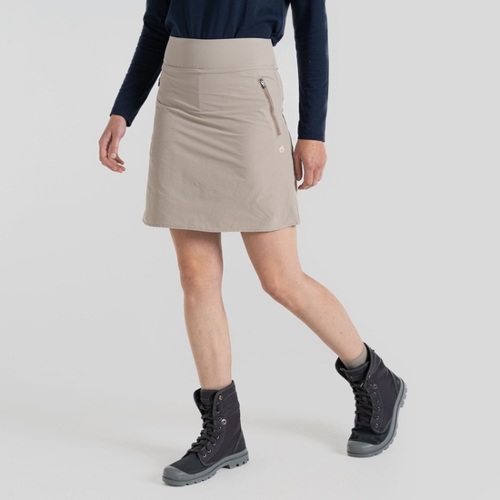 Women's Nosilife Pro Skort II Soft Mushroom