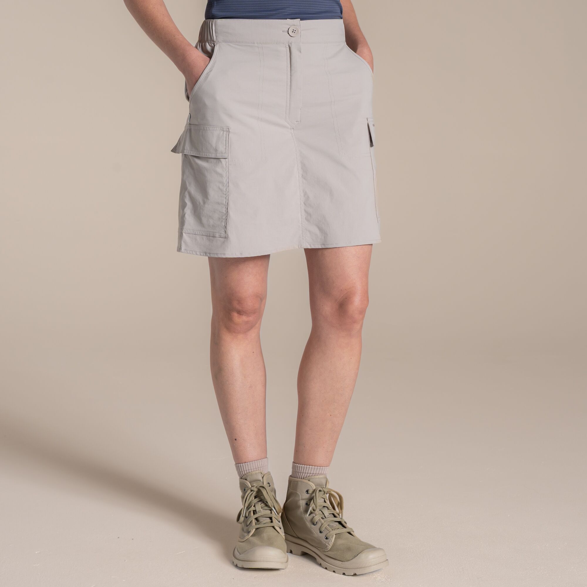 Craghoppers Women's Brown Nosilife Pro Cargo Skort Size: 14