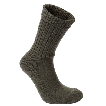 Wool Hiker Sock - Woodland Green