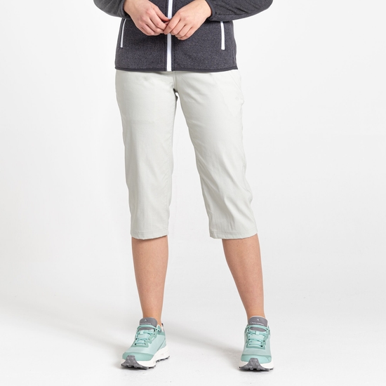 Women's Kiwi Pro II Crop Trousers Dove Grey