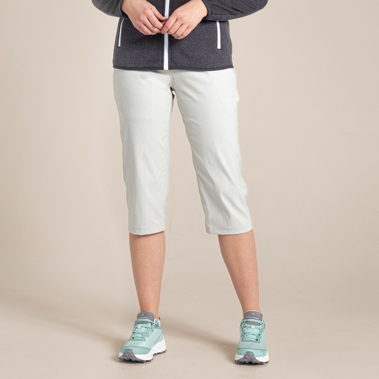 Women's Kiwi Pro II Crop Trousers Dove Grey