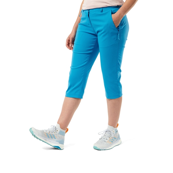 Kiwi Pro II Crop-Hose für Damen Mediterranean Blue