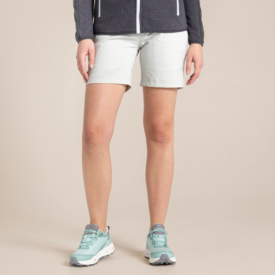 Women's Stretch Kiwi Pro II Shorts Dove Grey