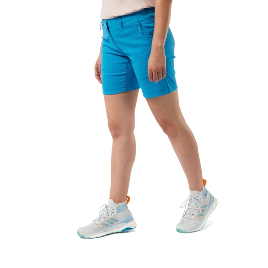 Stretch-Kiwi Pro III-Shorts für Damen Mediterranean Blue