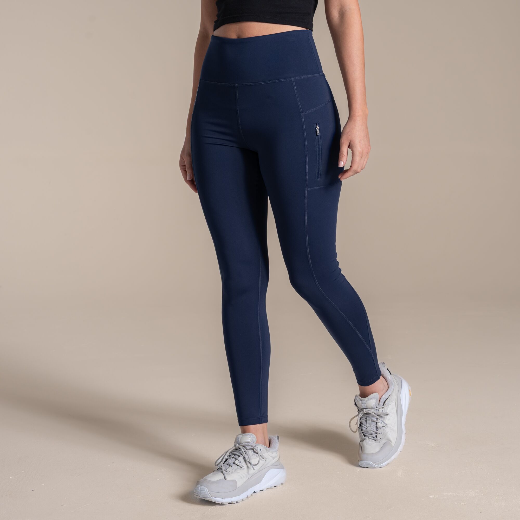 Craghoppers Women's Navy Kiwi Pro Leggings Size: 14R