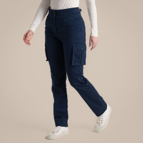 Women's Araby Trouser Blue Navy