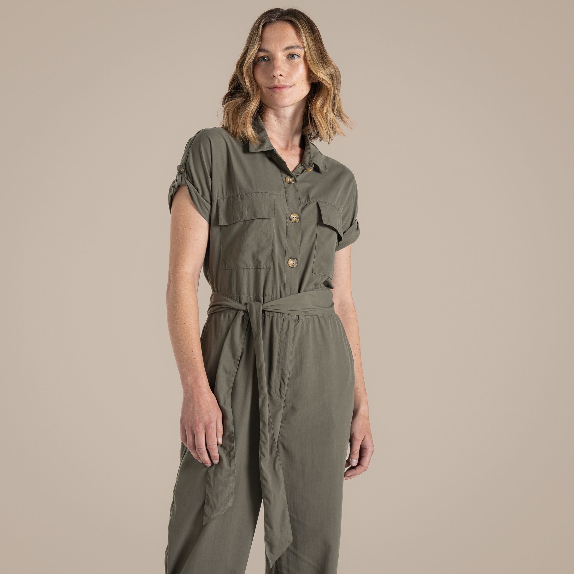 Craghoppers NosiLife Hauku-Overall Für Damen Grün, Größe, 42