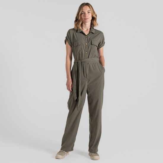 Women's NosiLife Hauku Jumpsuit Wild Olive