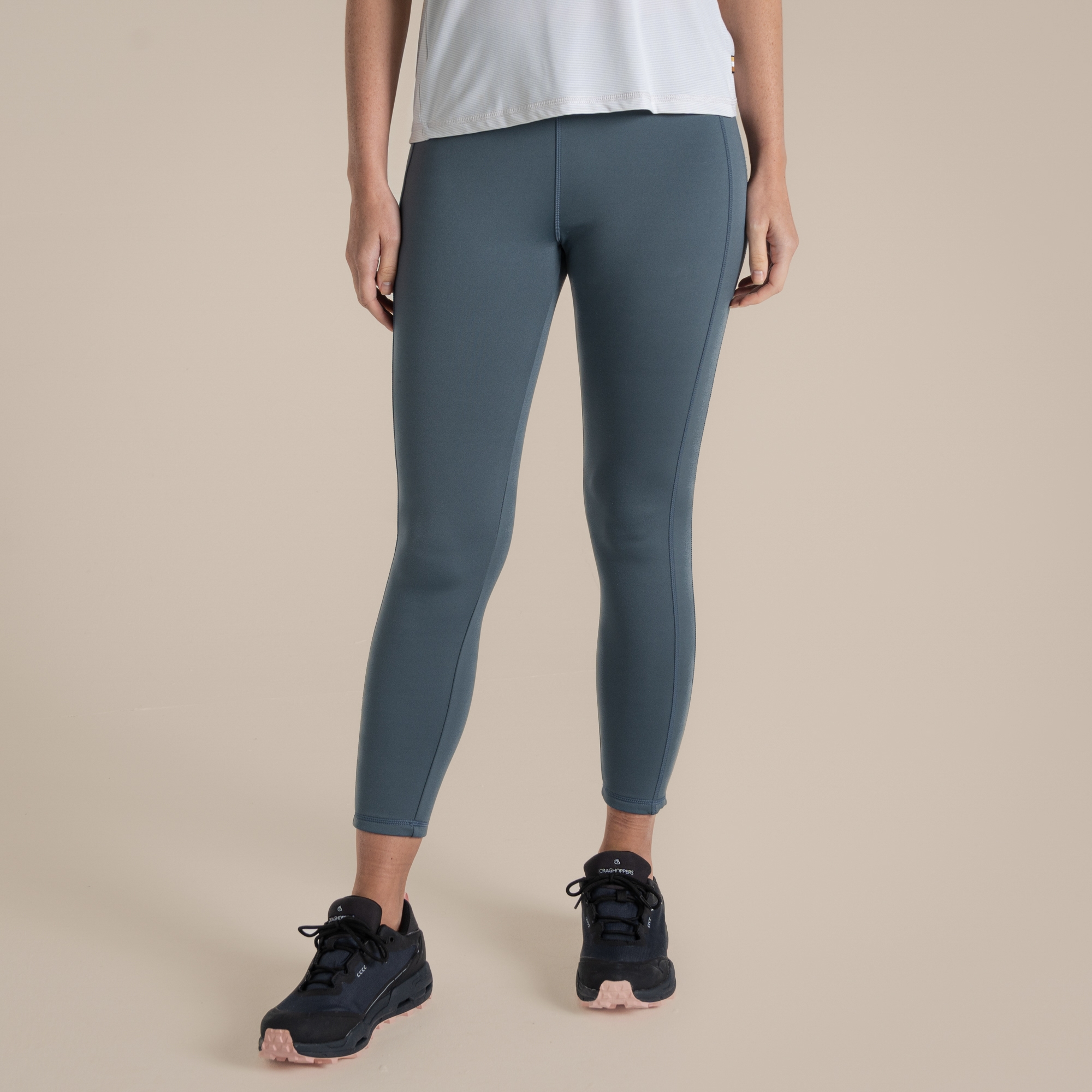 Craghoppers Women's Alex Legging: : :, Colour: Storm Storm Grey Size 8 - Outdoor Action - Image 2