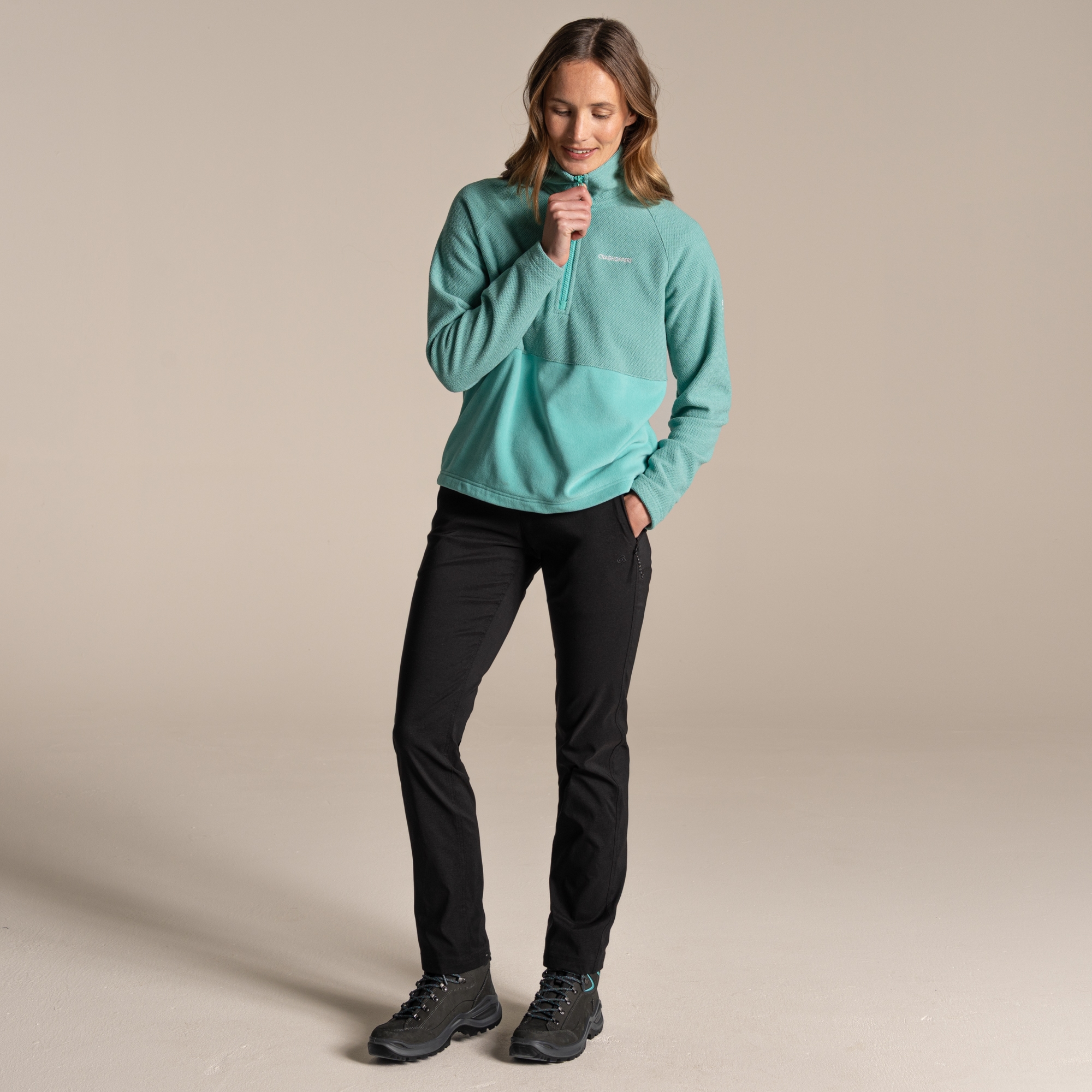Craghoppers Women's Black Kiwi Pro Iii Trousers Size: 24L