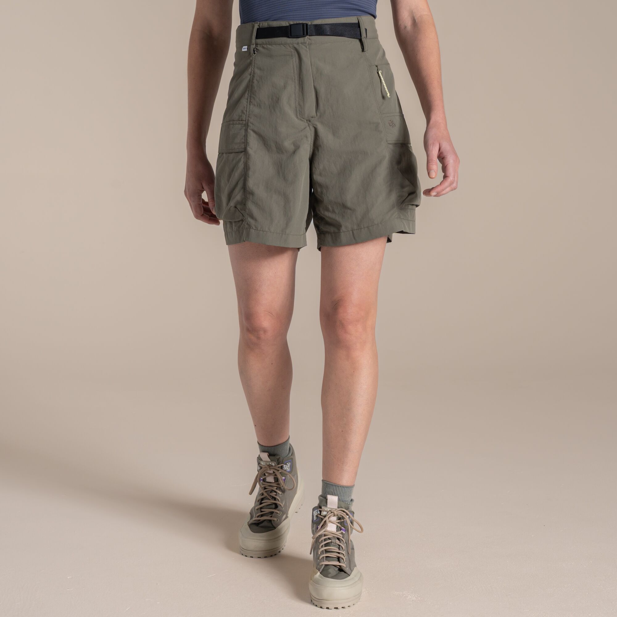 Craghoppers Women's Green Nosilife Medina Cargo Shorts Size: 20