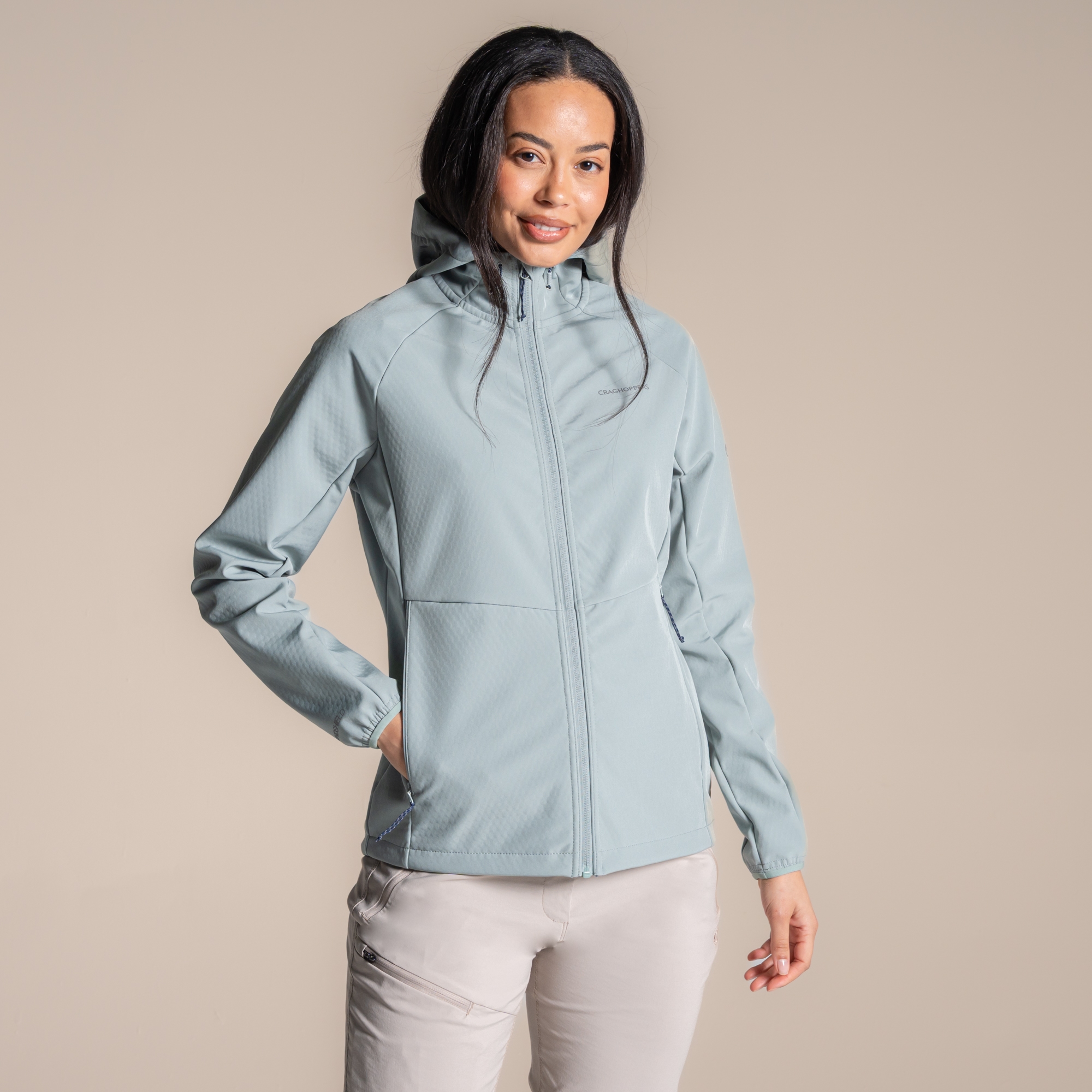 Craghoppers Women's Green Kalti Hooded Jacket Size: 18