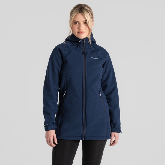 Women's Gwen Hooded Jacket Blue Navy