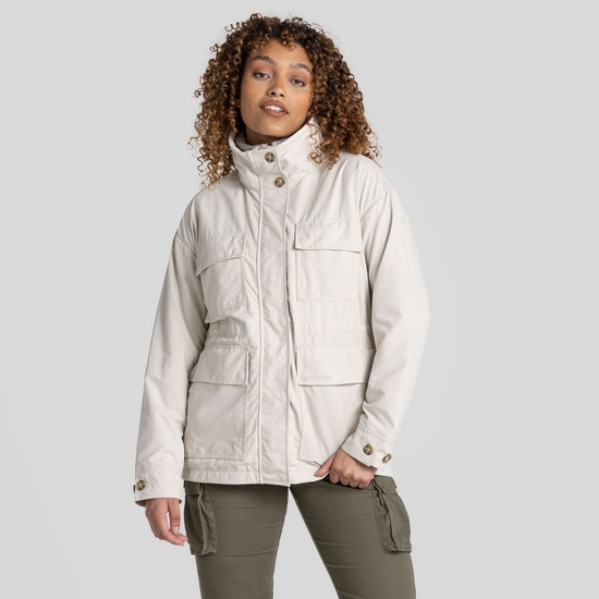 Women's NosiLife Adventure Jacket Stone
