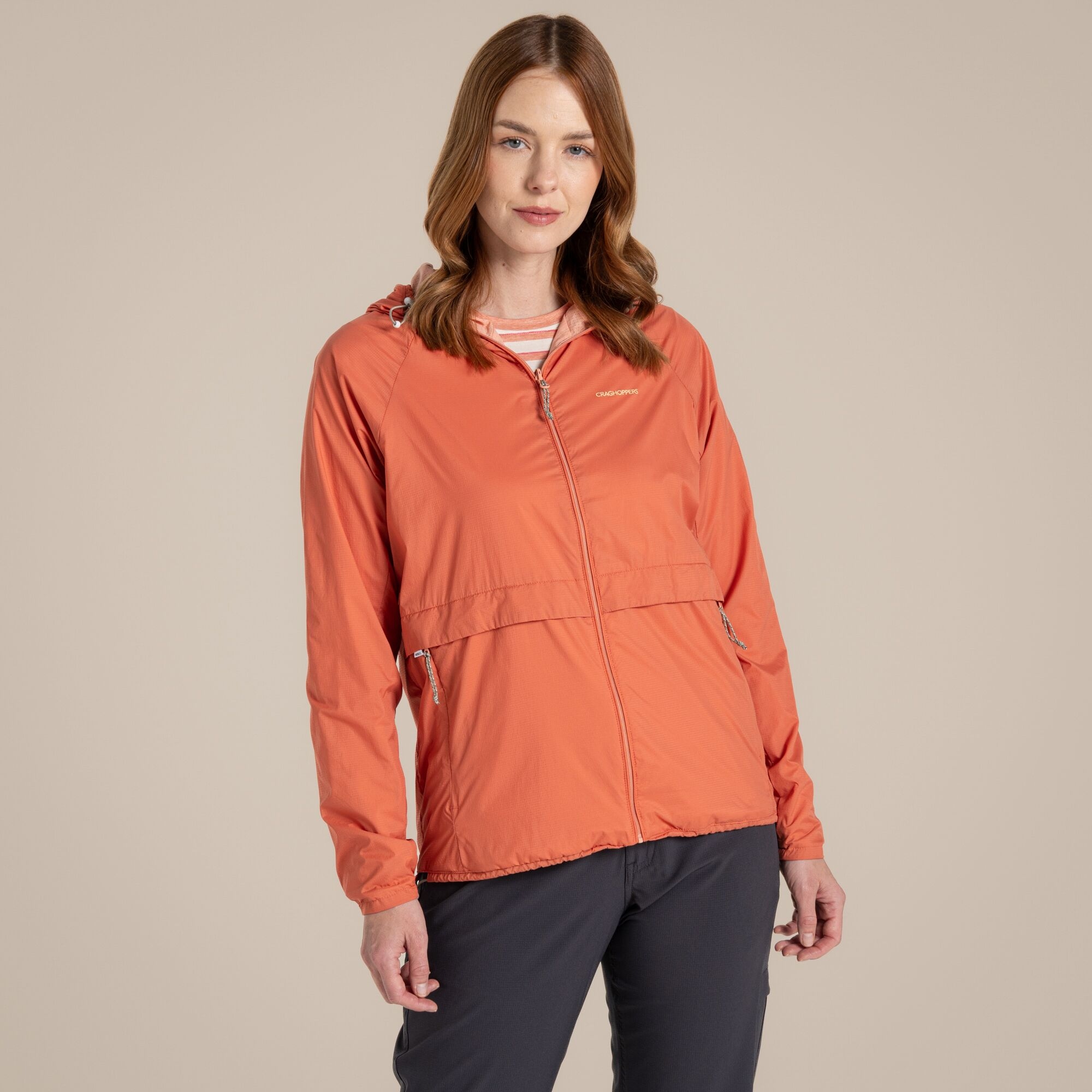 Craghoppers NosiLife Rosa Wendejacke Für Damen Red Sandstone / Clay