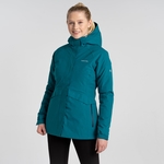 Craghoppers Womens Caldbeck Thermic Waterproof Jacket (Blue Navy