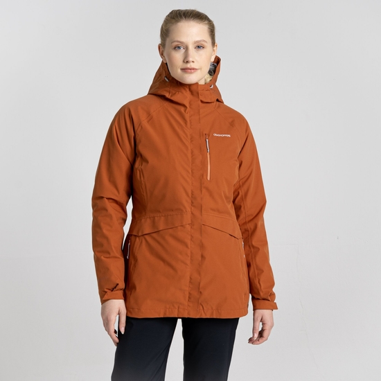 Women's 3 In 1 Jacket Gingerbread / Warm Russet