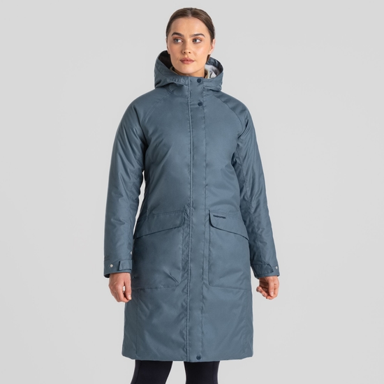 Craghoppers Womens Long Insulated Waterproof Coat Craghoppers