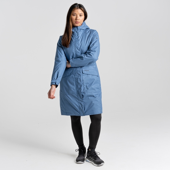 Women's Waterproof Caithness Jacket Teak Blue