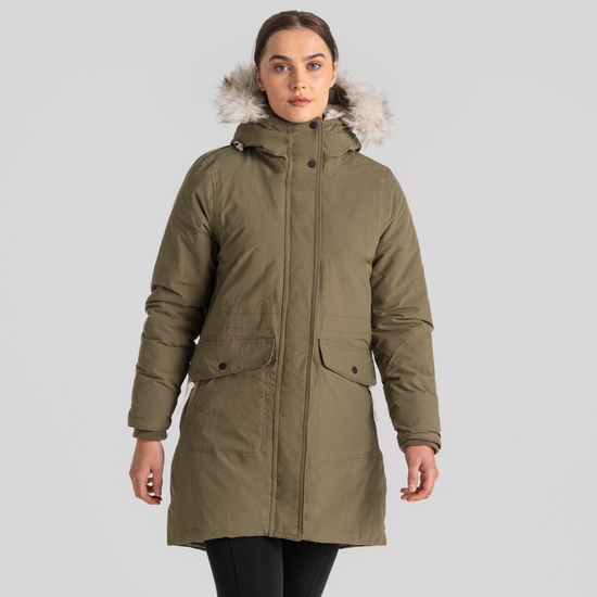 Women's Lundale Insulated Jacket Wild Olive
