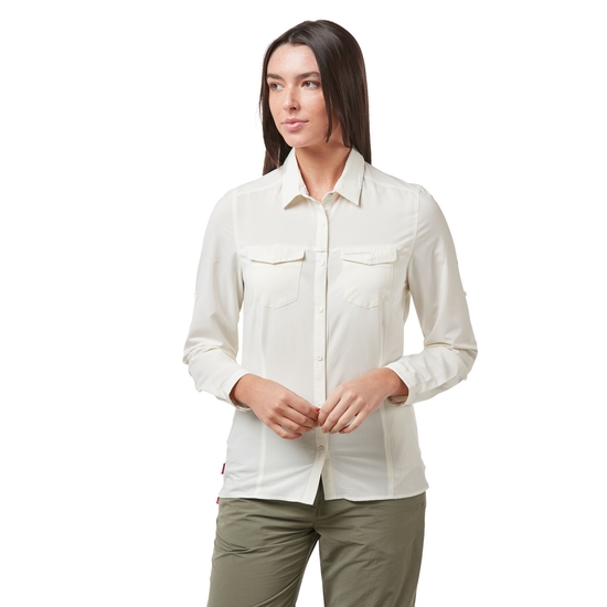 Women's Insect Shield® Pro III Long-Sleeved Shirt Sea Salt       