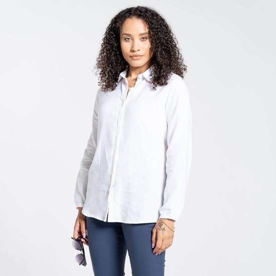 Women's Nosibotanical Bralio Shirt White