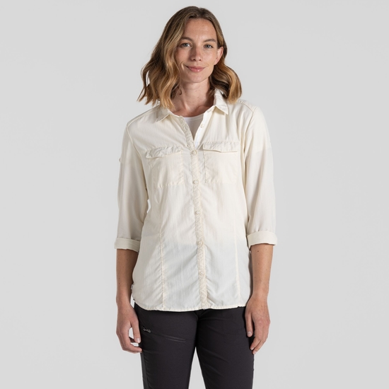 Women's NosiLife Adventure Long Sleeved Shirt III Seasalt