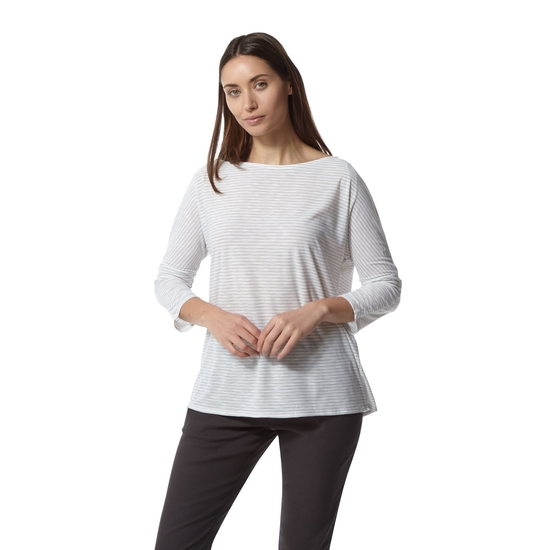 NosiLife Shelby Long-Sleeved Top Soft Grey Combo
