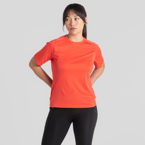 Women's Dynamic Pro Short Sleeve T-Shirt Rose Coral