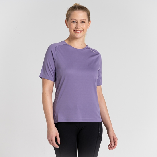 Women's Dynamic Pro Short Sleeve T-Shirt Purple Haze