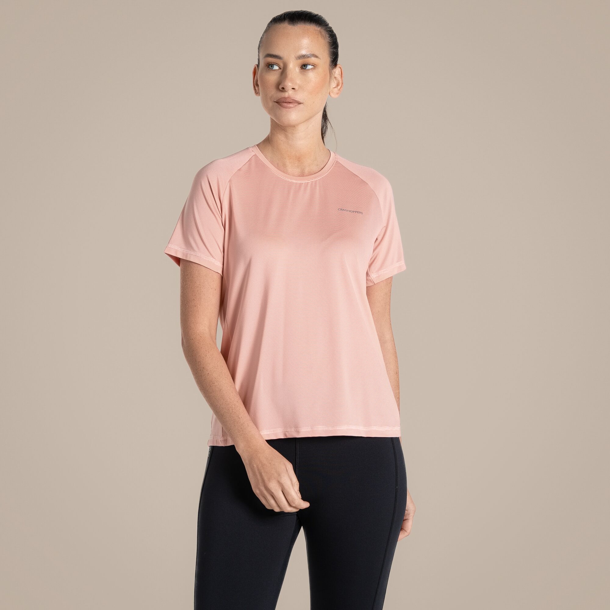 Craghoppers Women's Craghoppers Womens Ellie Short Sleeved Loose T Shirt Yoga Shirt (Pack of 1) - Image 2