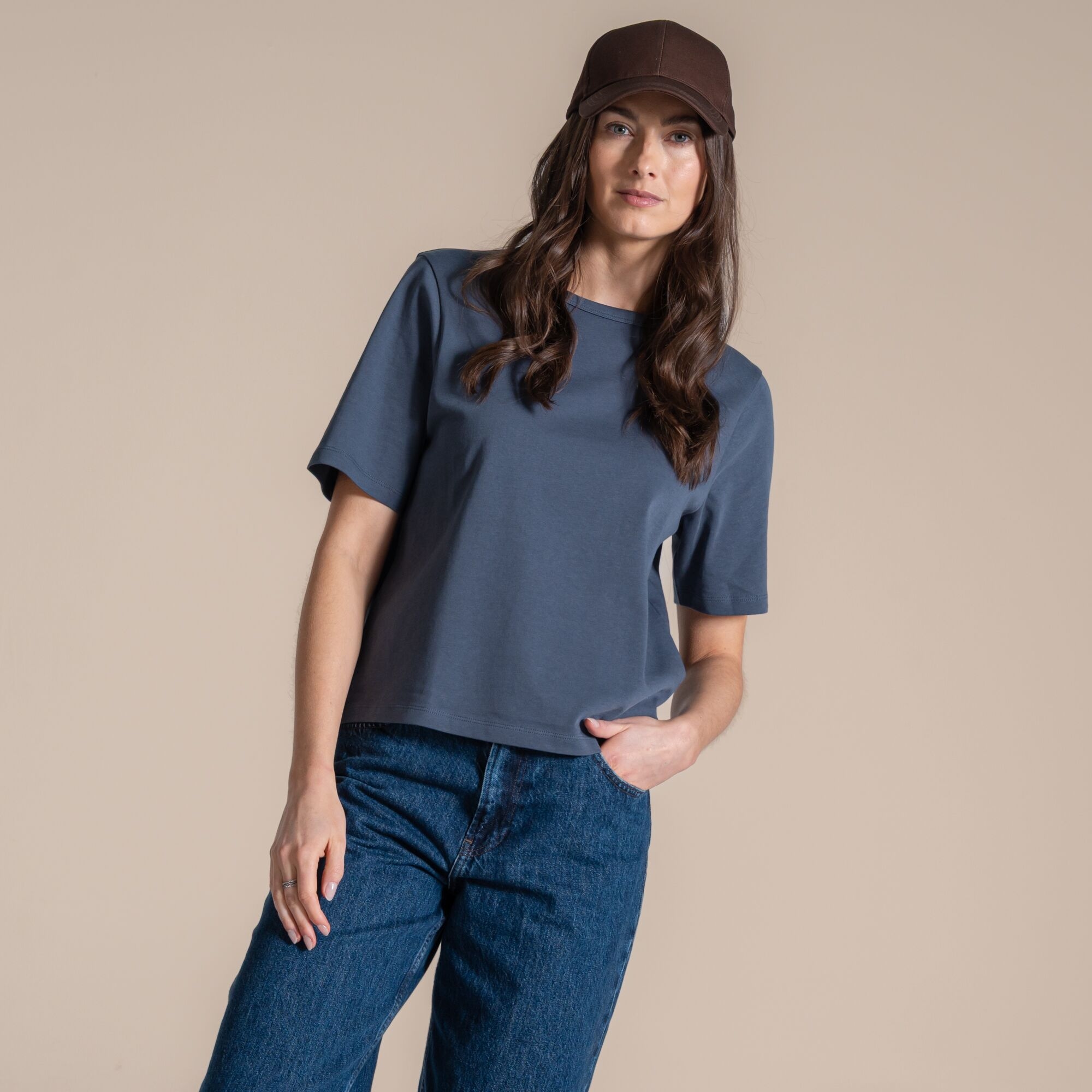 Craghoppers Women's Blue Elements Short Sleeved T-Shirt Size: 14