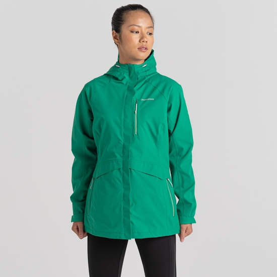 Women's Caldbeck Waterproof Jacket  Mystic Green