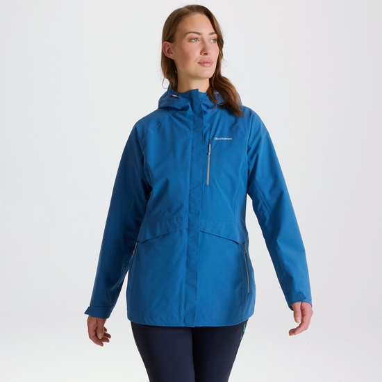 Women's Waterproof Caldbeck Jacket Yale Blue