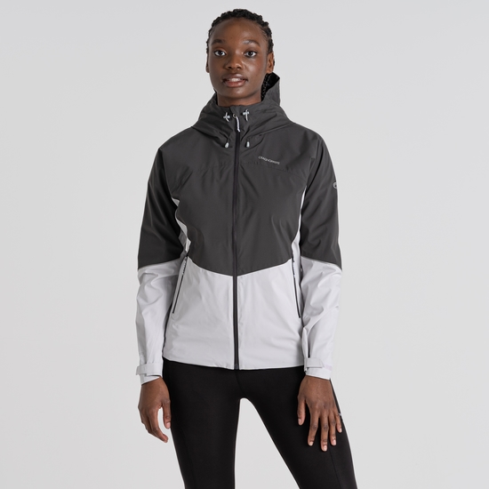 Women's Jamila Waterproof Jacket Charcoal / Lunar Grey / Wisteria