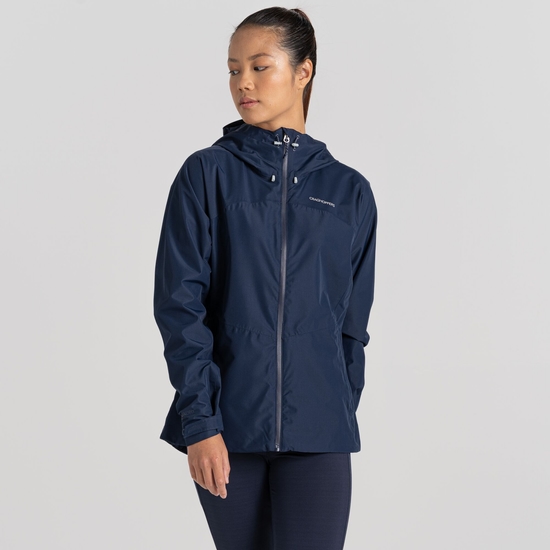 Women's Sariah Waterproof Jacket Blue Navy