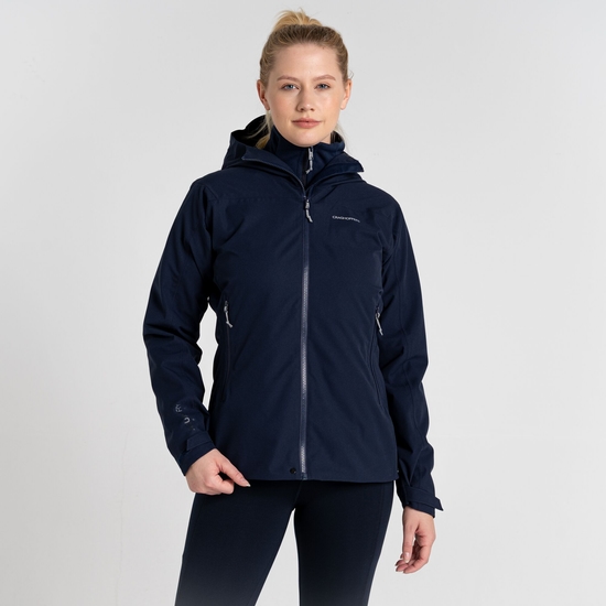 Women's Waterproof Dynamic Pro Jacket Blue Navy