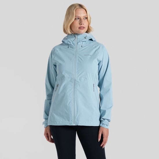 Women's Bronte 2.5L Stretch Waterproof Jacket Sky Blue