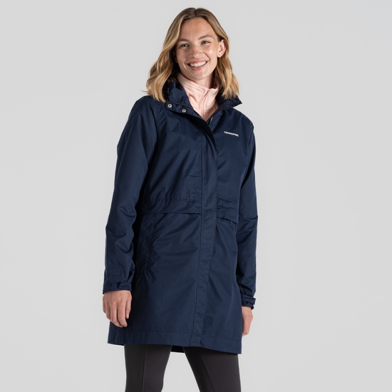 Women's Ana Waterproof Jacket Blue Navy