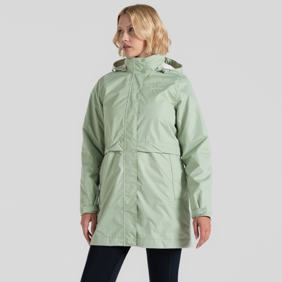 Women's Ana Waterproof Jacket Bud Green
